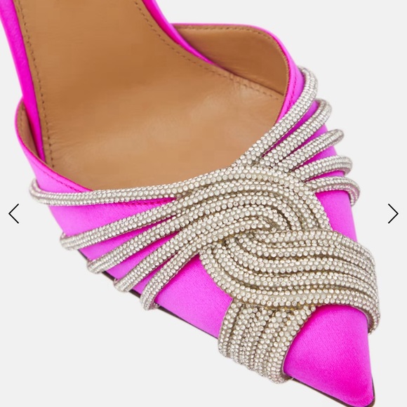 Pink Diamond Aquazzura Heels - Picture 6 of 12